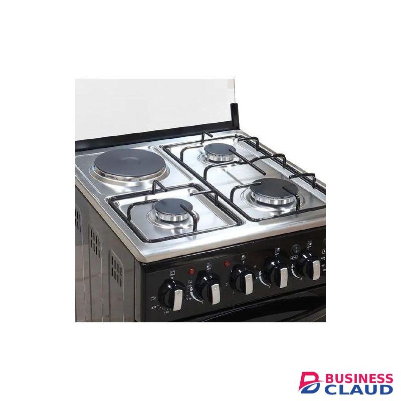 VOLSMART 50cm*55cm, 3 Jet Pool Gas Burners + 1 Hot Plate With Electric Oven(1YR WARRANTY)