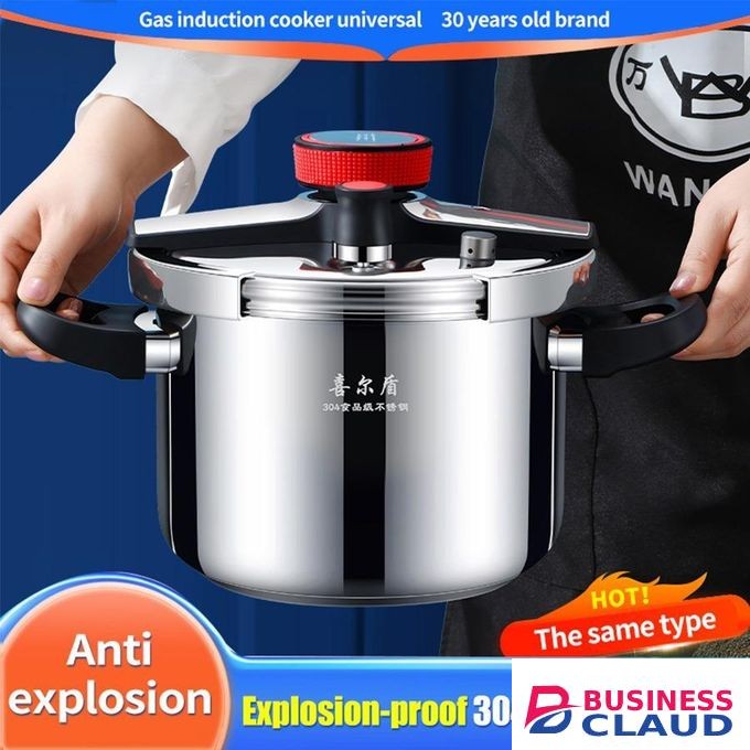 Stainless Steel Multifunctional Induction and Gas Stove Pressure Cooker