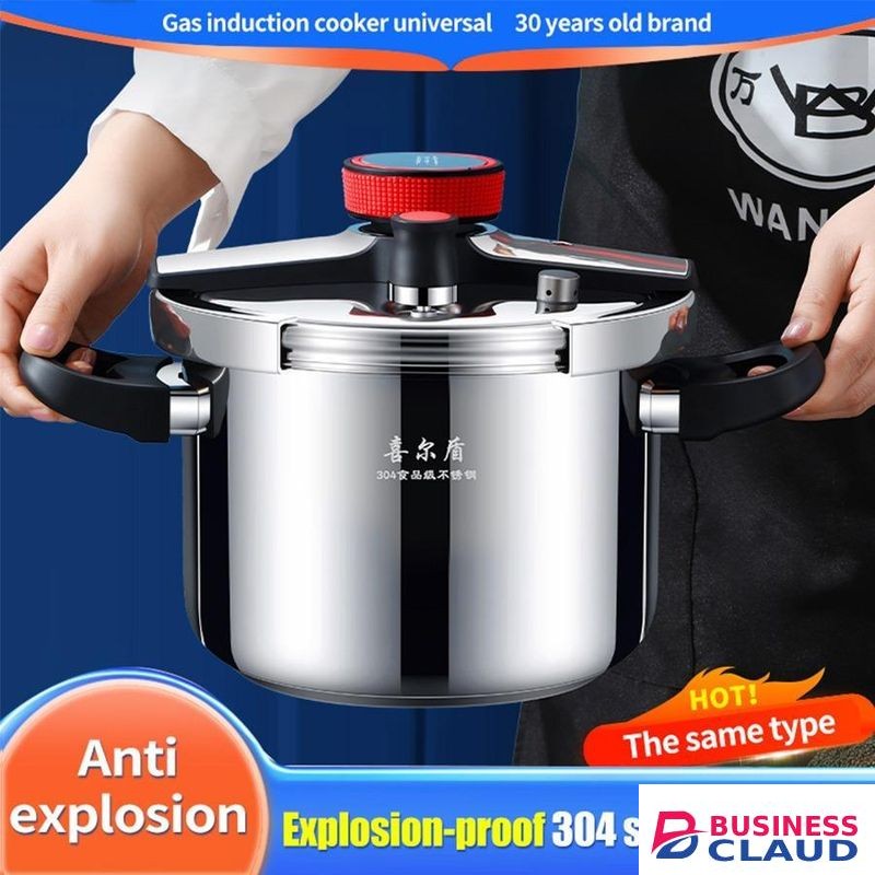 Stainless Steel Multifunctional Induction and Gas Stove Pressure Cooker
