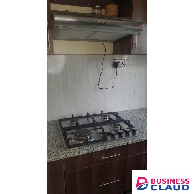 Hisense Built In Table Top Cooker 4Gas Stainless Steel Top Cooker Automatic Ignition - Silver
