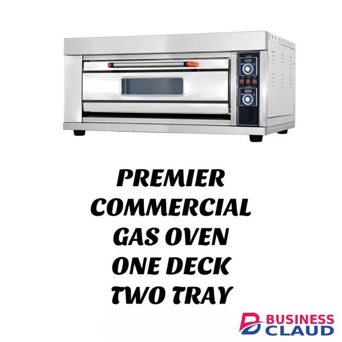 Premier COMMERRCIAL GAS OVEN ONE DECKS FOUR TRAYS