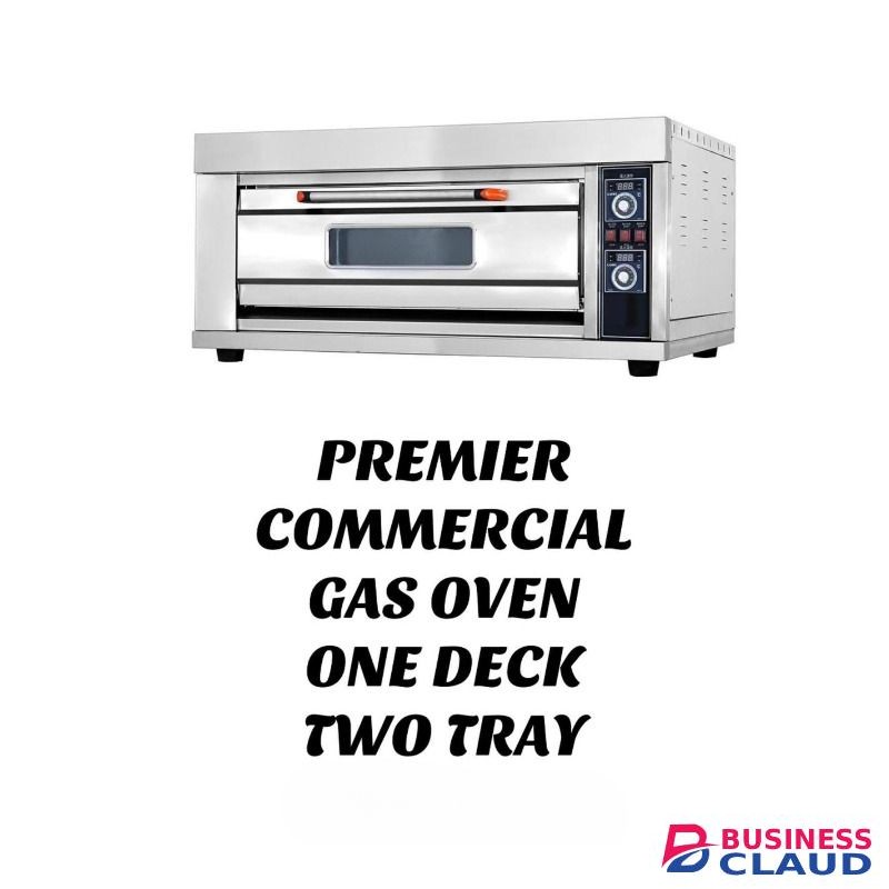 Premier COMMERRCIAL GAS OVEN ONE DECKS FOUR TRAYS