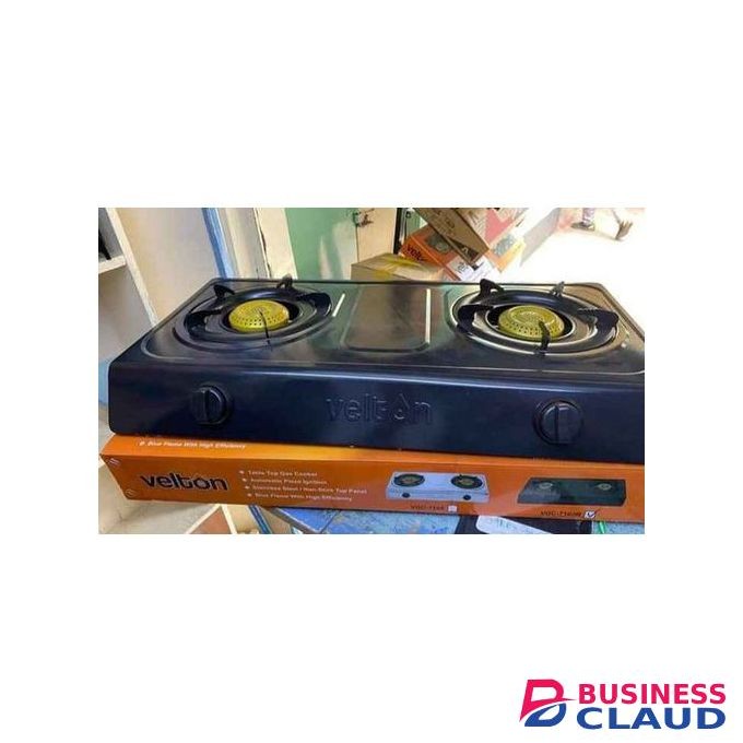 VELTON 2 Burner Gas Stove/ Gas Cooker -Stainless Steel