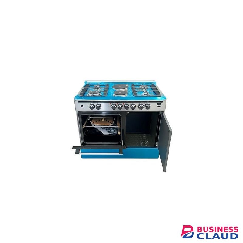 Haier Cooker 4G+2E 60x90cm Standing with Oven with Rotisserie HCR6042DES