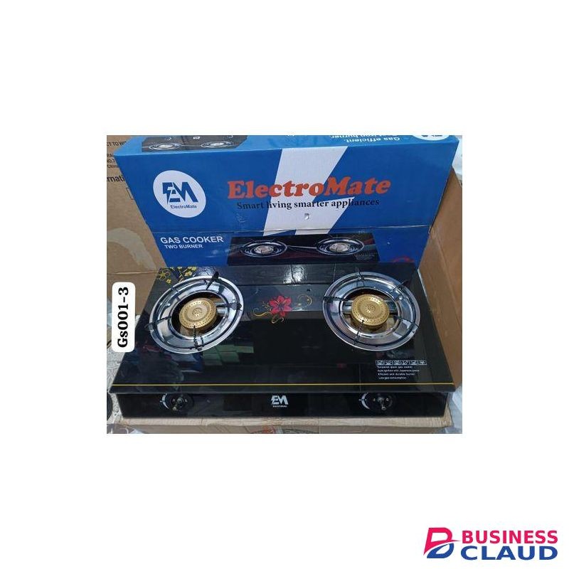 Tampered Strong Glass Table Top Gas Cooker Stove-
