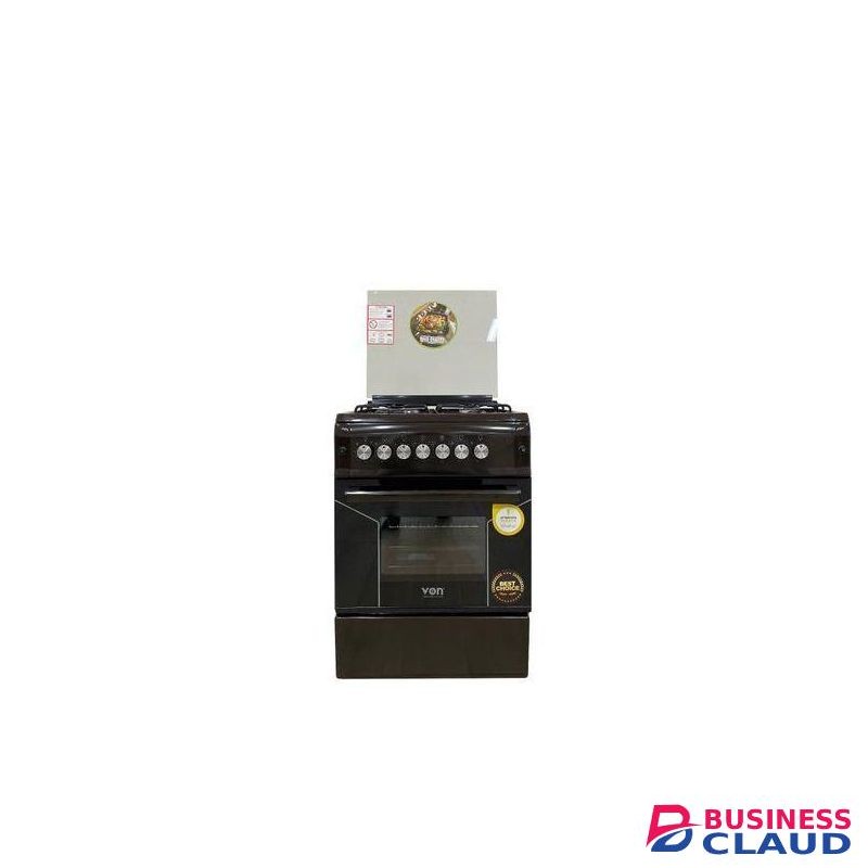 VON 60×60 Free Standing 3 Gas Burner +1 Electric Hotplate with oven