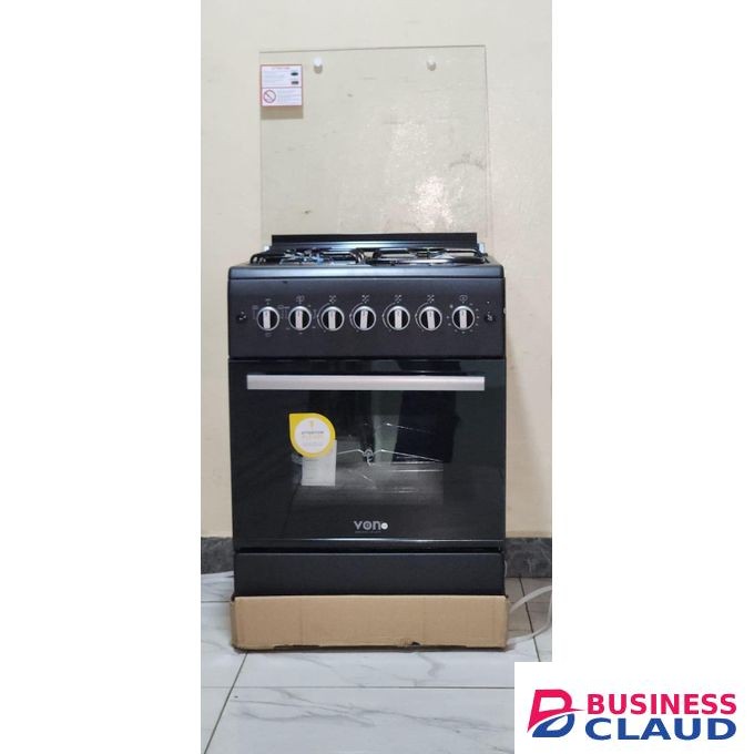 VON 58*58 4 Gas Cooker with 1 wok burner and electric oven, Efficient & Stylish