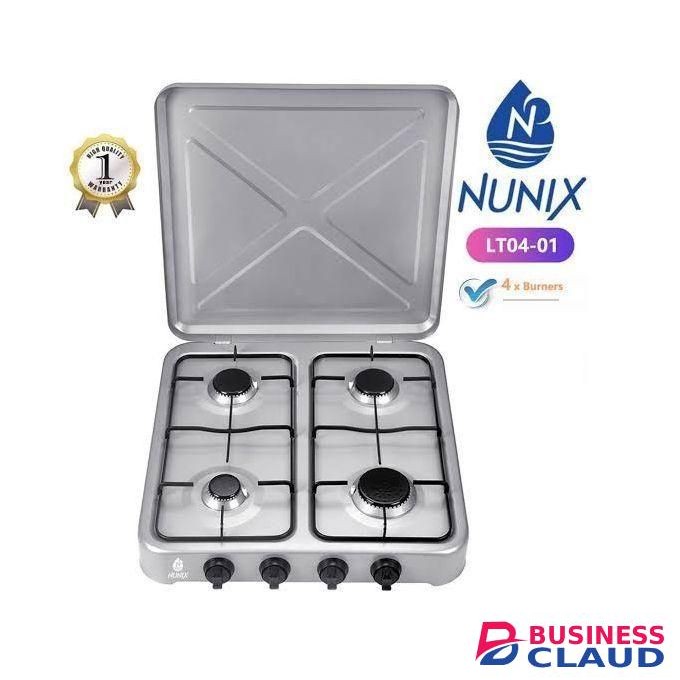 Nunix Modern Four Burner Table Top Cooker