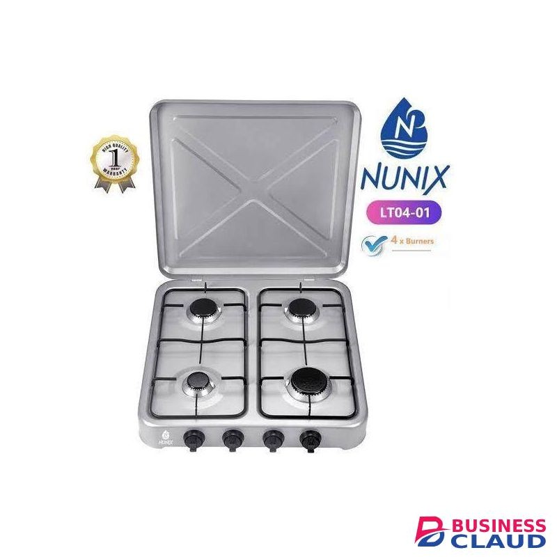 Nunix Modern Four Burner Table Top Cooker