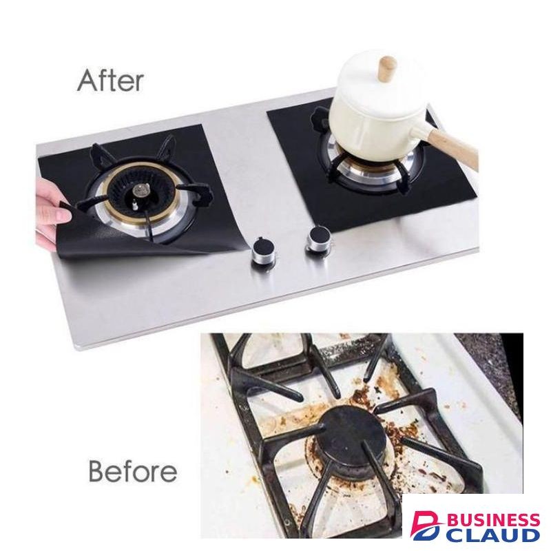 4Pcs Reusable Stove Burner Covers ,Gas Stove Protectors ,Stove top Covers
