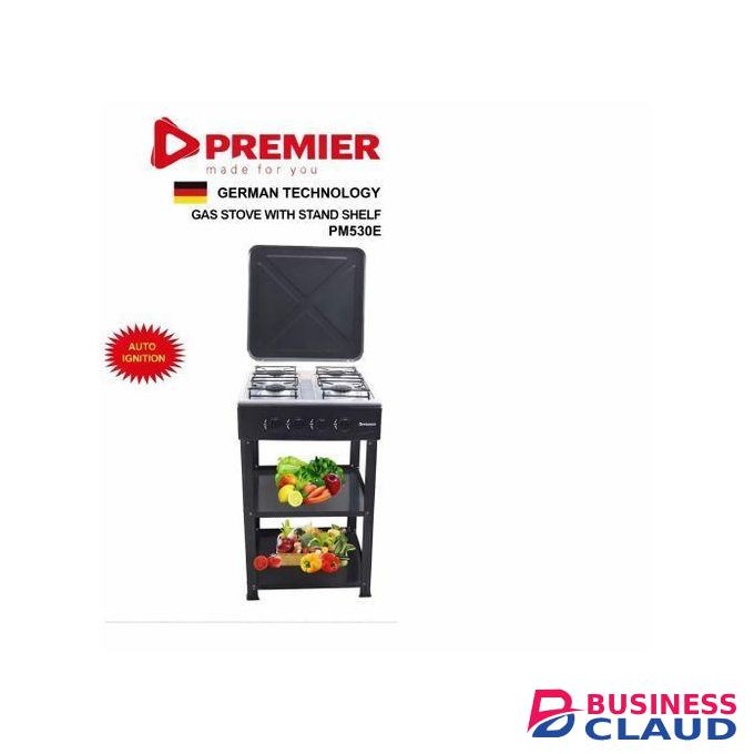 Premier Freestanding Gas Cooker With Storage Shelf1