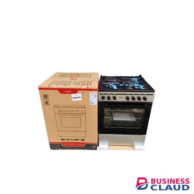 VON Cooker 3 Gas +1HOTPLATE 60cmX55cm Electric Oven