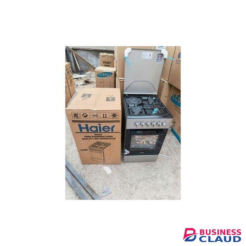 50*60 Haier 3 gas + 1 Electric Cooker with Electric Oven