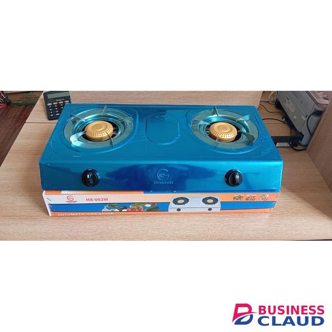 Stainless Steel 2 Burner Table Top Gas Cooker