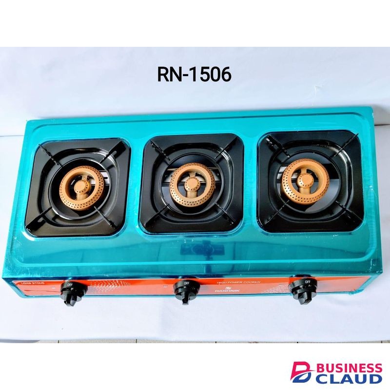 Rashnik 3 Burner Gas Cooker