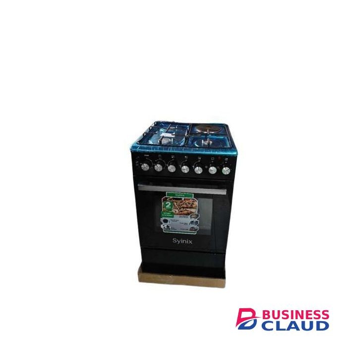 Syinix 50×55cm Gas Cooker – Jet Burner, Auto Ignition, Compact & Efficient