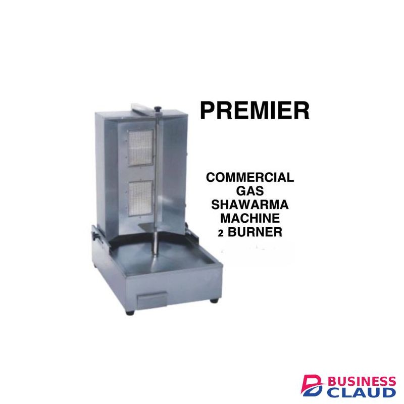 Premier COMMERCIAL GAS SHARWARMA MACHINE 2 BURNER