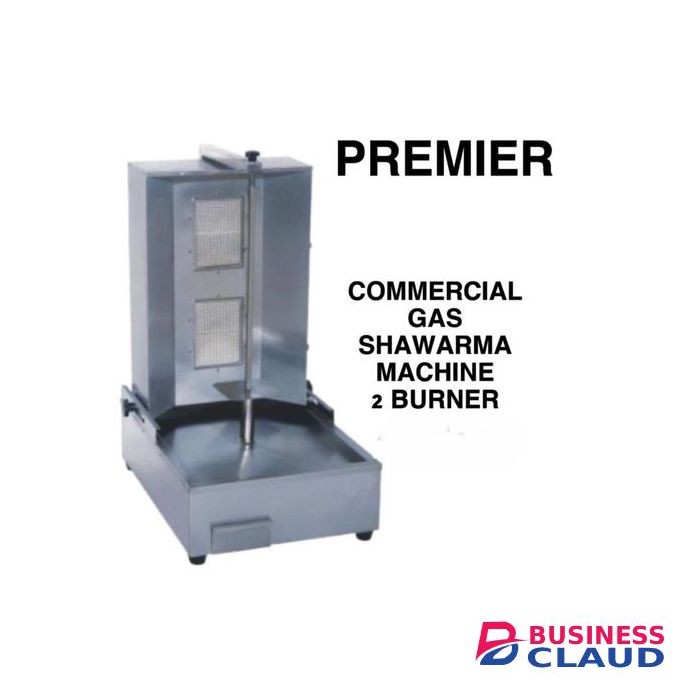 Premier COMMERCIAL GAS SHARWARMA MACHINE 2 BURNER