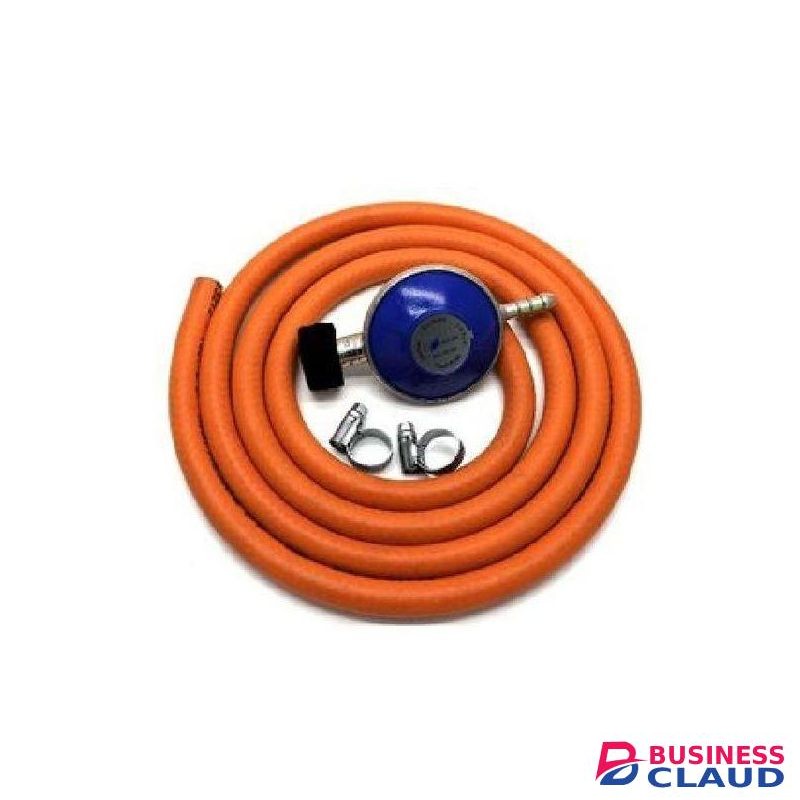 6kg Gas Regulator, Delivery Pipe And Safety Clips