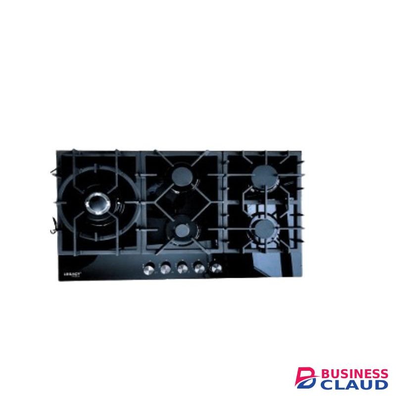 Legacy Hob 5 gas burners with 1 Wok Built in Glass 90CM
