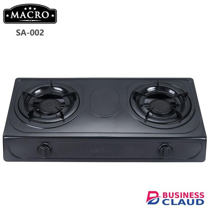 Macro High Quality Two Burner Tabletop Gas Cooker