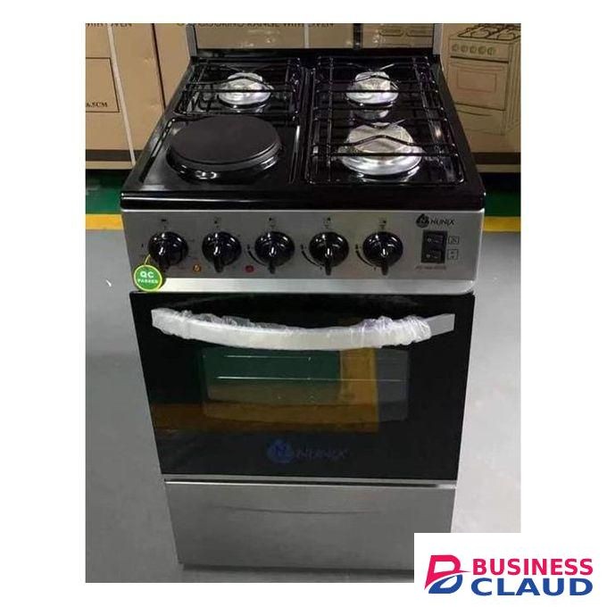 Nunix 3 GAS+1 Electric Hotplate+ Electric Oven +1 YEAR WARRANTY