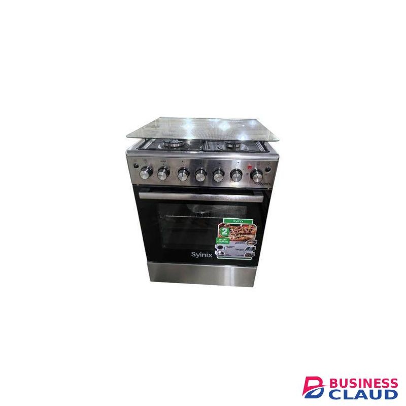 Synix 3-Gas +Electric Burner with Electric oven 1yr Warranty