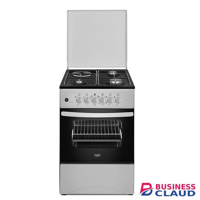 VON 3 Gas + 1 electric hotplate, Electric oven