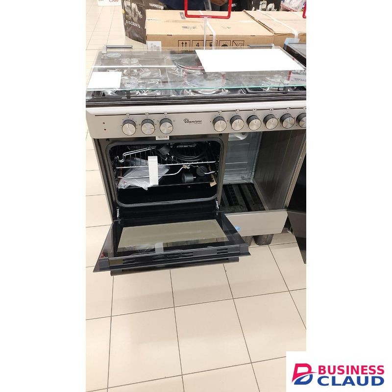 60*90 Stainless Steel Cooker (1YR WRTY) with gas compartment