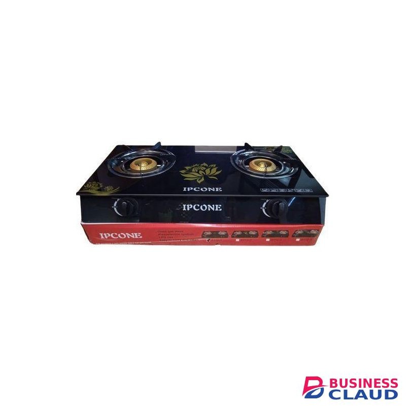 2 Burner - Glass Top And Gas Stove Double Burner