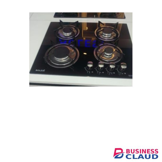Bolesi Hob 4 Gas Tempered Glass Built-In