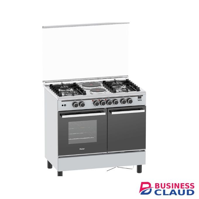 Haier 4 Gas Burner + 2 Electric Plates 60x90 Cooker