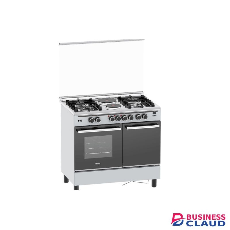 Haier 4 Gas Burner + 2 Electric Plates 60x90 Cooker