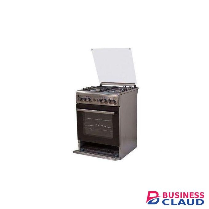 BJS INOX FreeStanding Cooker 60X60 3-GAS+1 Hot Plate With Turbo-FAN Quality