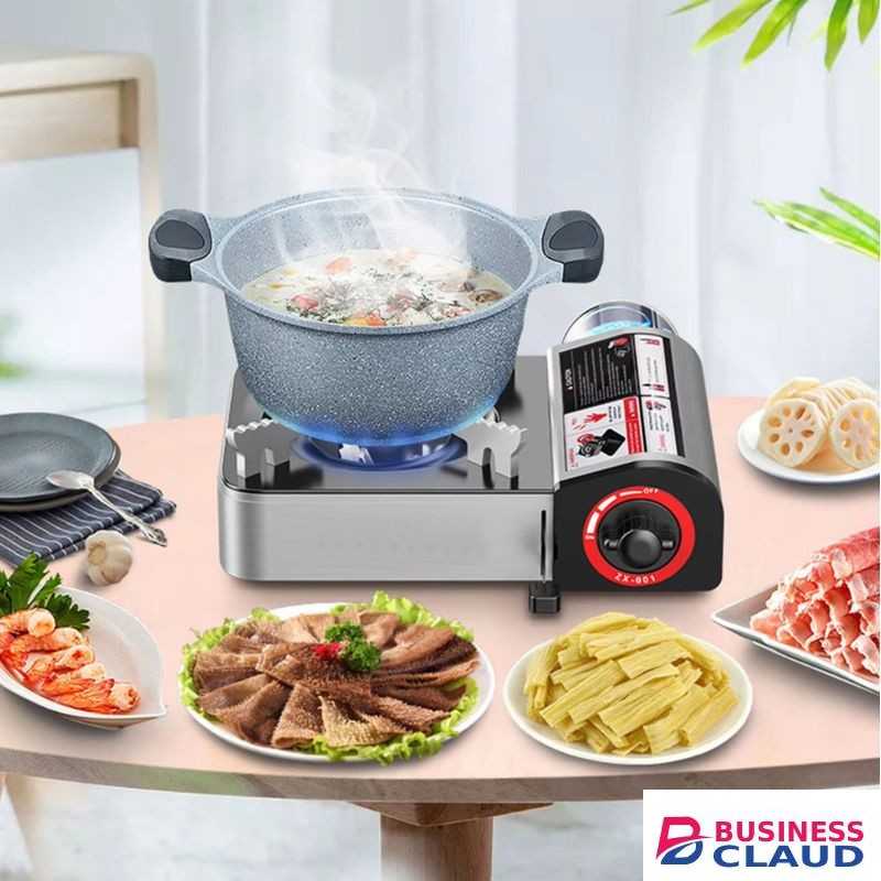 Outdoor Portable Compact Mini Cooker Gas Stove For Camping Hiking