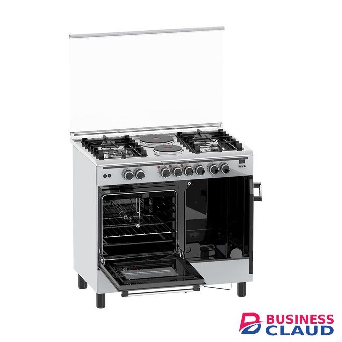 Haier HCR6042DES Cooker 4 GAS + 2Electric 60x90 (2YRs WRTY)
