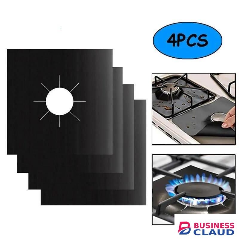 4PCS Stove Protector Cover Liner Gas Stove Protector