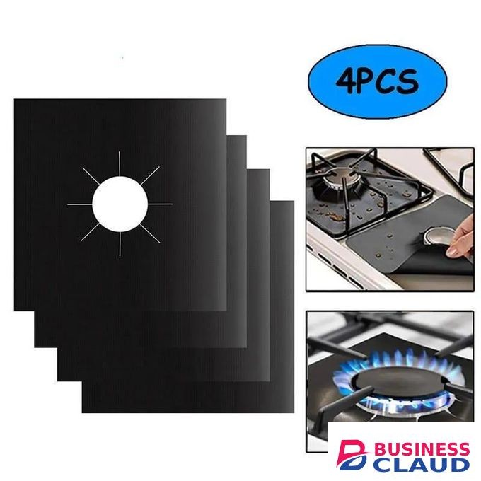 4PCS Stove Protector Cover Liner Gas Stove Protector