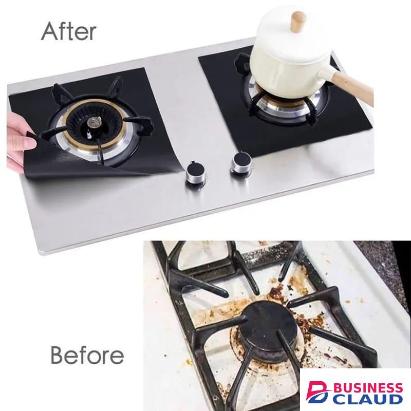 4 pcs Cooker cover mats for gas