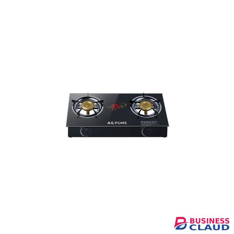 AILYONS Two/ Double Burner Table Top Cooker With A Strong Glass Top,Two/Double Burner Table Top Cooker with Strong Glass Top