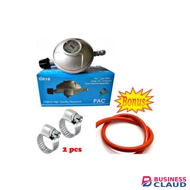 Pac Universal 6KG Gas Regulator Gas 6 KG For Double Burner Gas Cooker +GIFTS