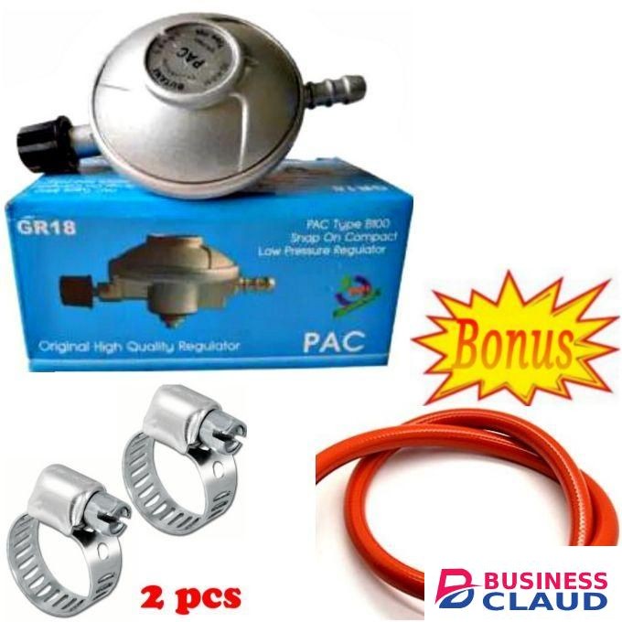 Pac 6KG Regulator 6 KG For Double Burner Gas Cooker +GIFTS