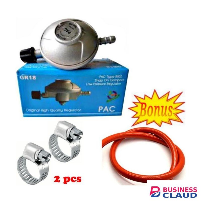 Pac 6KG Regulator 6 KG For Double Burner Gas Cooker +GIFTS