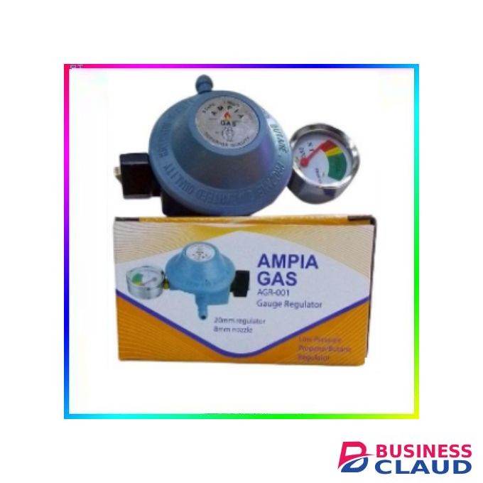 Ampia Advance standard Pressure 13kg Gas Regulator For 2 Meko Tabletop Cooker burner