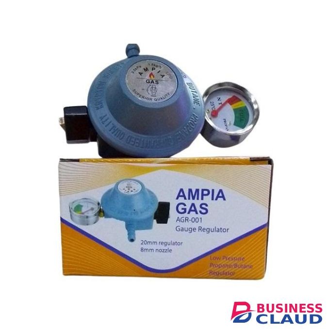 Ampia Universal meter gauge 13kg/13 kg Gas Cylinder Regulator For 2/3 Table Top Cooker burner