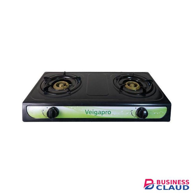 Veigapro Table Top Double Burner Gas Cooker