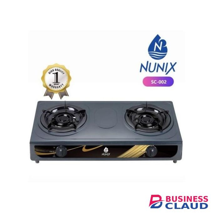 Nunix 2 burner Table Top Gas Cooker