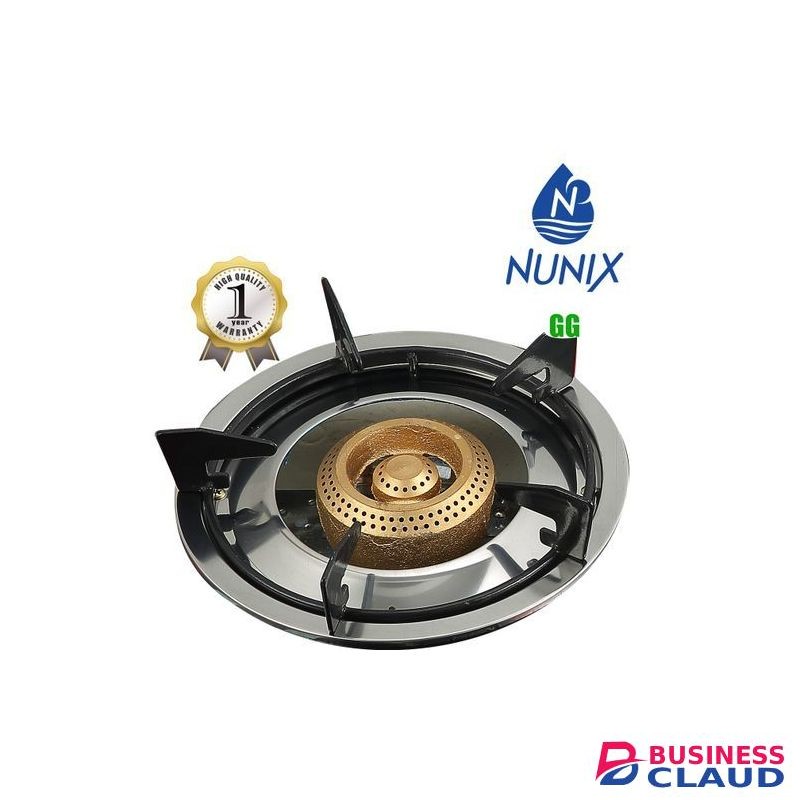 Nunix Tampered Glass Table Top Gas Cooker +Free 13kg Reg And Pipe