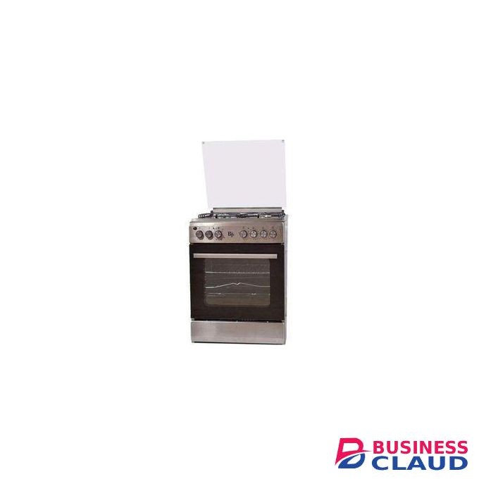 BJS New ELEGANCE Series 60*60 Turkey3 Gas Burners + 1 Electric Rapid Hot Plate (1500 Watts) With Heavy-Duty Cast Iron Pan Supports
