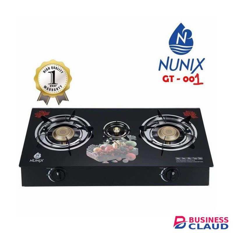 Nunix 2 Gas Burner Table Top